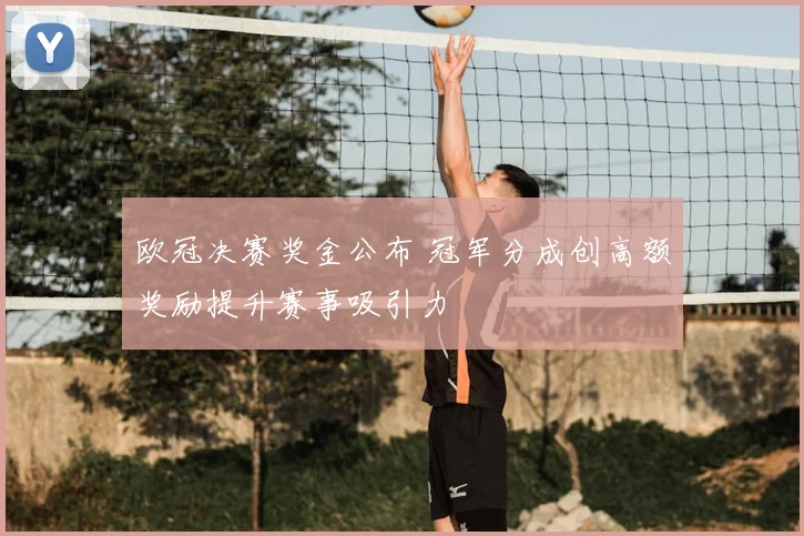 欧冠决赛奖金公布 冠军分成创高额奖励提升赛事吸引力